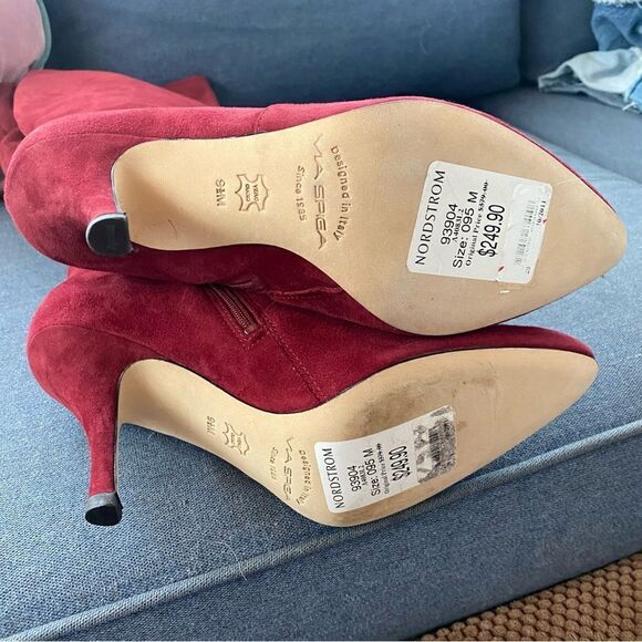 Via Spiga Suede Tall Boots - Picture 7 of 13